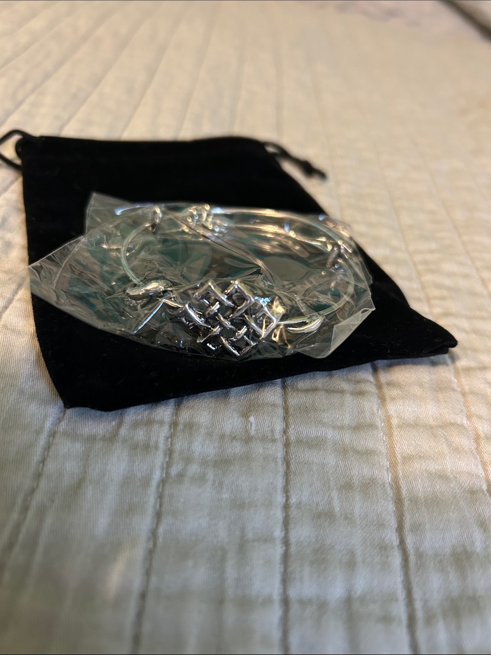Alex and Ani Silver Celtic Knot Bracelet